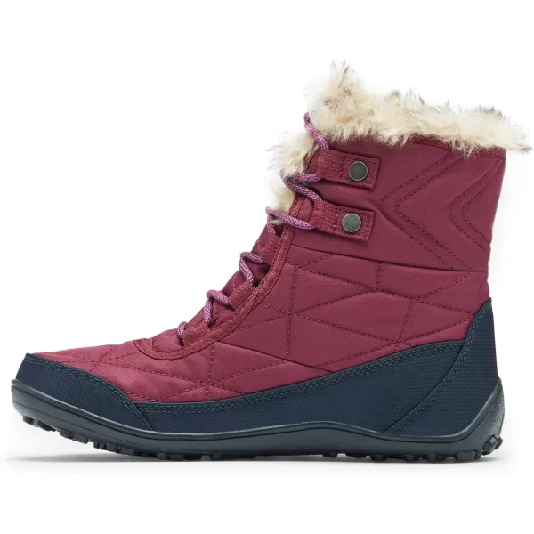 Columbia Womens Minx Shorty Iii Snow BootCurrantBerry Jam