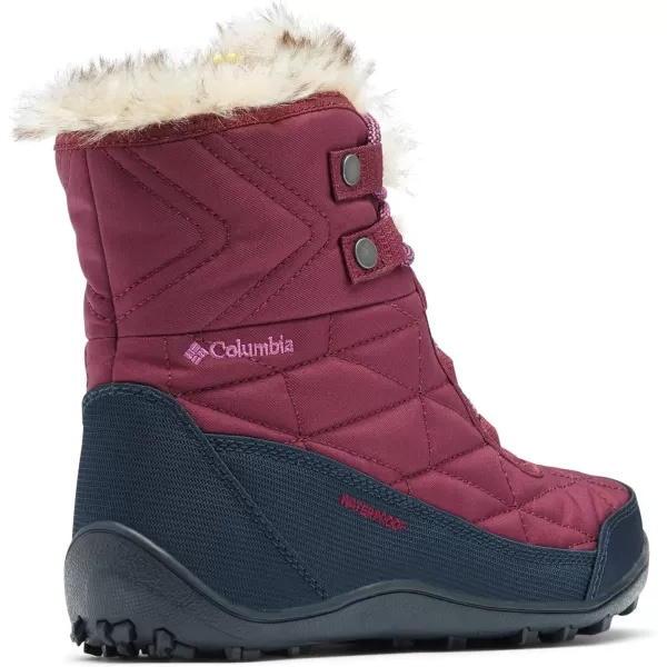 Columbia Womens Minx Shorty Iii Snow BootCurrantBerry Jam