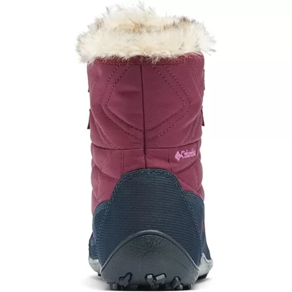 Columbia Womens Minx Shorty Iii Snow BootCurrentBerry Jam