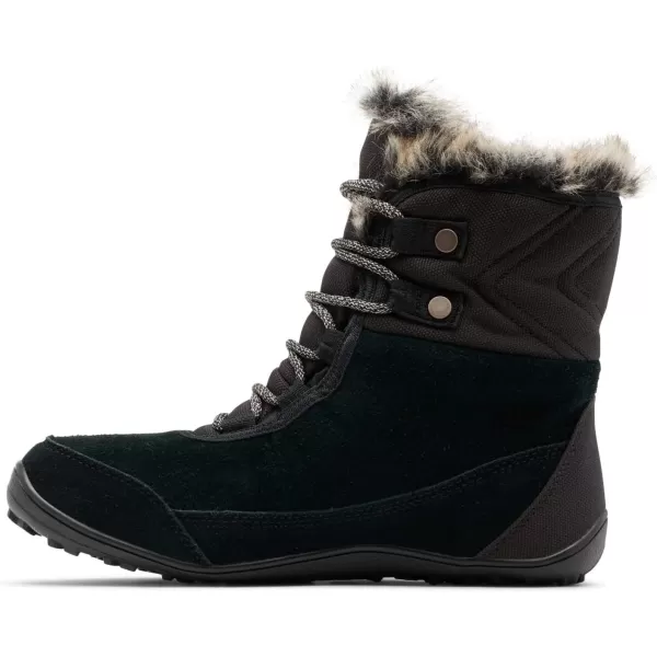 Columbia Womens Minx Shorty Leather Snow BootBlackKettle