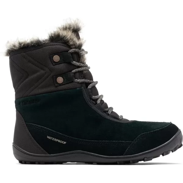 Columbia Womens Minx Shorty Leather Snow BootBlackKettle