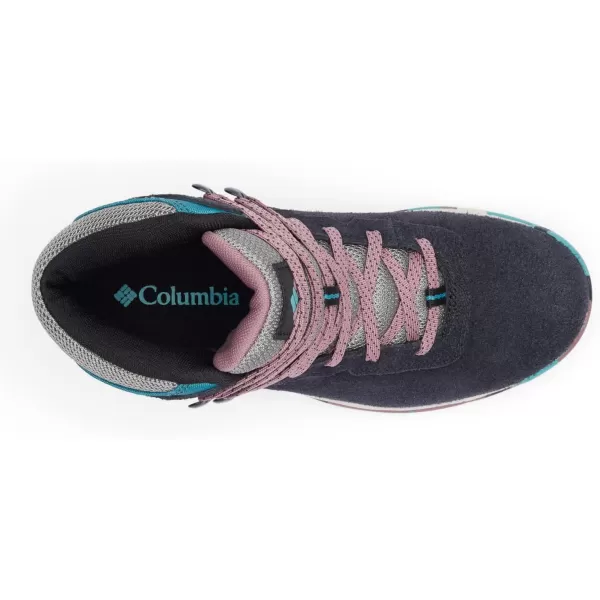 Columbia Womens Newton Ridge Bc Hiking ShoeBlackTeal