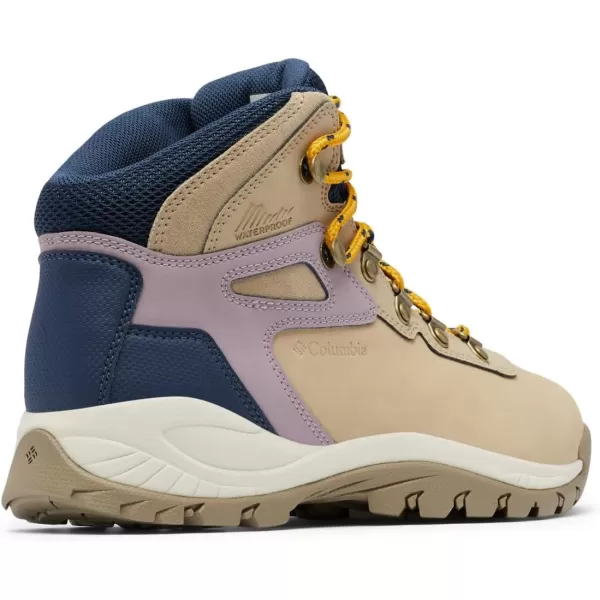 Columbia Womens Newton Ridge Lightweight Waterproof Shoe Hiking BootAncient Fossil  Shale Mauve