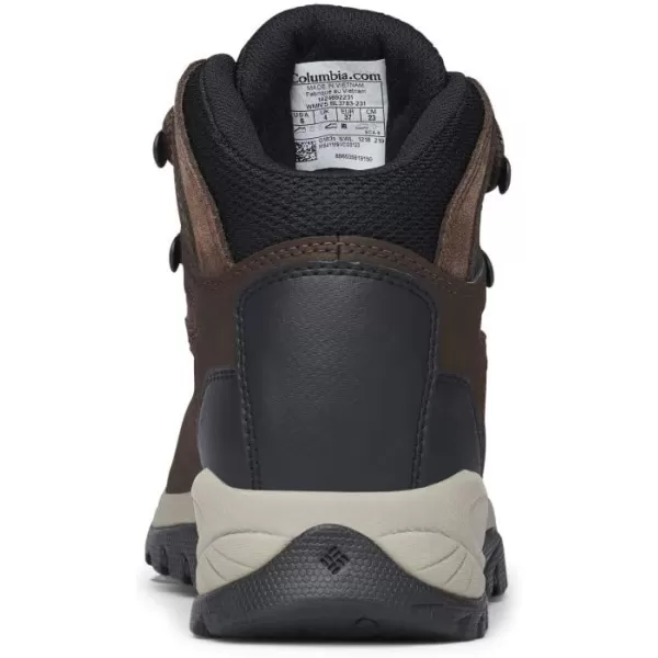 Columbia Womens Newton Ridge Lightweight Waterproof Shoe Hiking BootCordovan  Crown Jewel