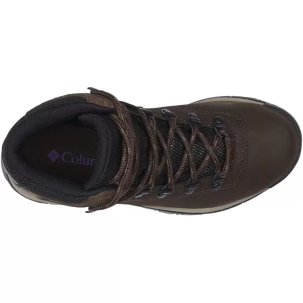 Columbia Womens Newton Ridge Lightweight Waterproof Shoe Hiking BootCordovan  Crown Jewel