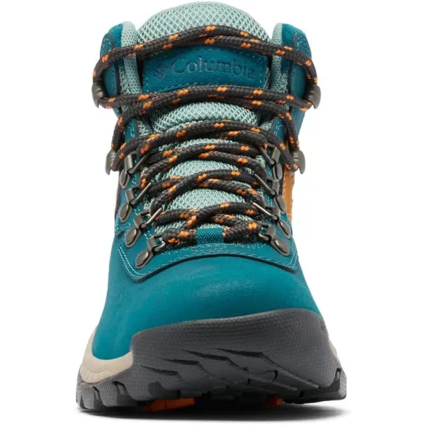 Columbia Womens Newton Ridge Lightweight Waterproof Shoe Hiking BootDeep Wave Dusty Green