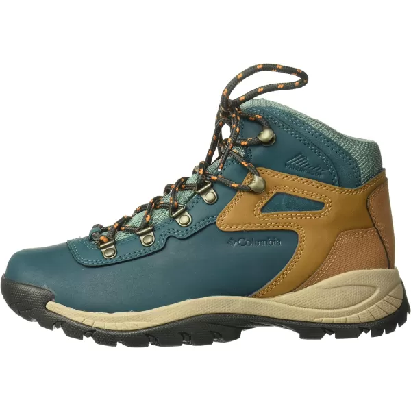 Columbia Womens Newton Ridge Lightweight Waterproof Shoe Hiking BootDeep Wave Dusty Green