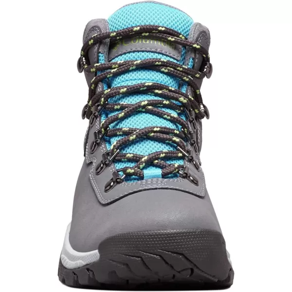 Columbia Womens Newton Ridge Lightweight Waterproof Shoe Hiking BootGrey AshRiptide