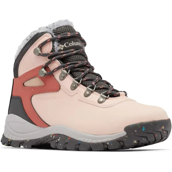 Columbia Womens Newton Ridge Plus Omni Heat Hiking ShoePeach BlossomDark Grey