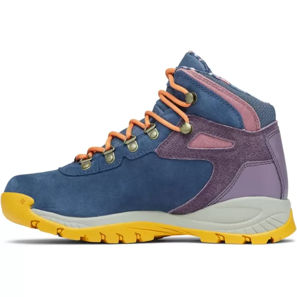 Columbia Womens Newton Ridge Plus Waterproof Amped Desert Night Hiking ShoeNocturnalAntique Iris