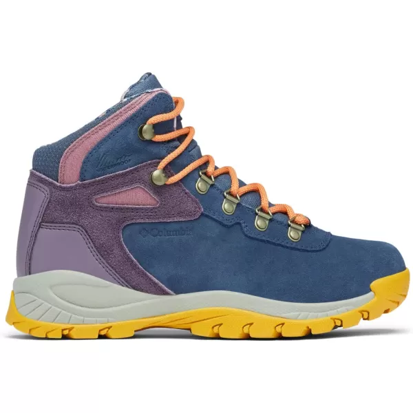 Columbia Womens Newton Ridge Plus Waterproof Amped Desert Night Hiking ShoeNocturnalAntique Iris