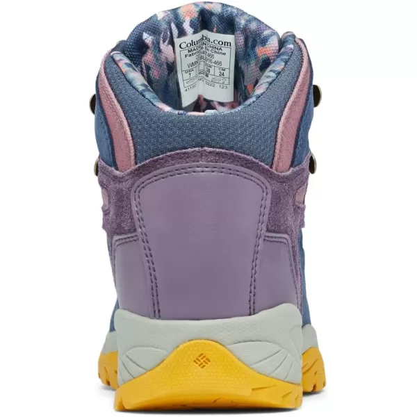 Columbia Womens Newton Ridge Plus Waterproof Amped Desert Night Hiking ShoeNocturnalAntique Iris