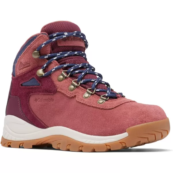 Columbia Womens Newton Ridge Plus Waterproof Amped Hiking BootBeetroot  Deep Madeira