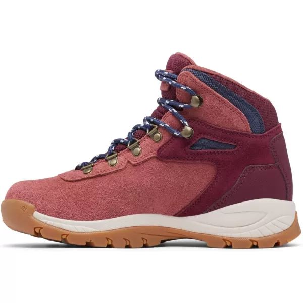 Columbia Womens Newton Ridge Plus Waterproof Amped Hiking BootBeetroot  Deep Madeira