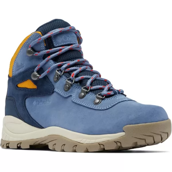 Columbia Womens Newton Ridge Plus Waterproof Amped Hiking BootBlue Dusk  Admiral