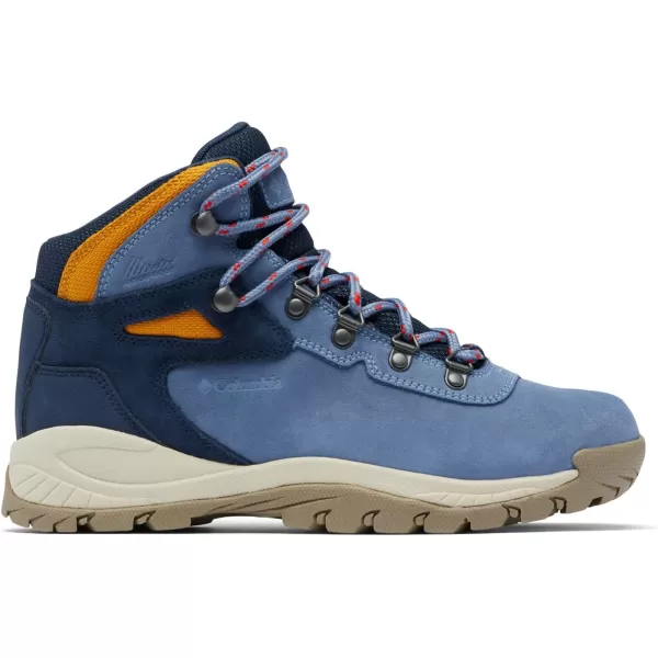 Columbia Womens Newton Ridge Plus Waterproof Amped Hiking BootBlue Dusk  Admiral