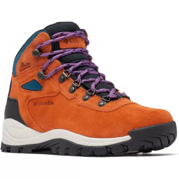 Columbia Womens Newton Ridge Plus Waterproof Amped Hiking BootCedar  Nightwave