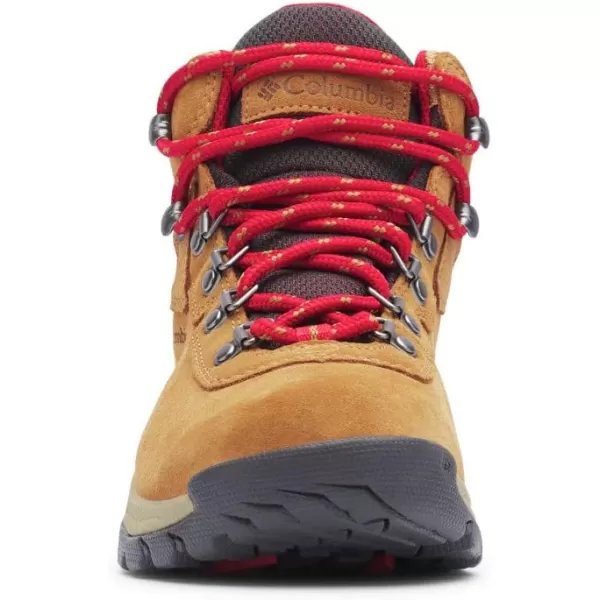 Columbia Womens Newton Ridge Plus Waterproof Amped Hiking BootElk  Mountain Red