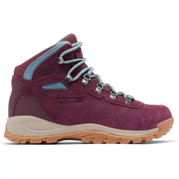 Columbia Womens Newton Ridge Plus Waterproof Amped Hiking BootEpic Plum  Storm