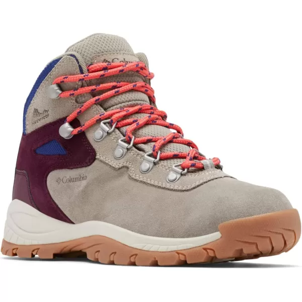 Columbia Womens Newton Ridge Plus Waterproof Amped Hiking BootKettle  Marionberry