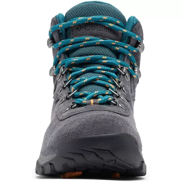 Columbia Womens Newton Ridge Plus Waterproof Amped Hiking BootShark  River Blue