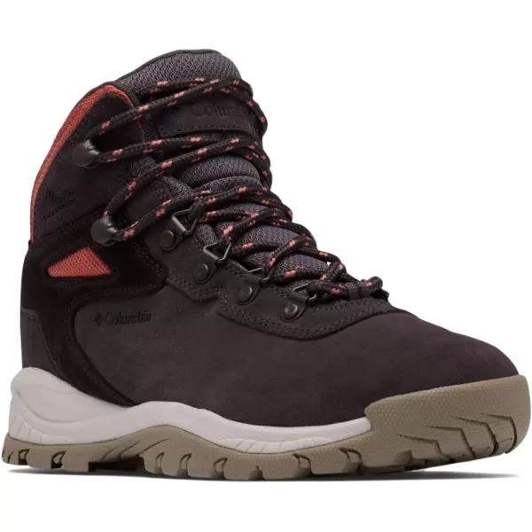 Columbia Womens Newton Ridge Plus Waterproof Amped Hiking BootTimber  Cinder