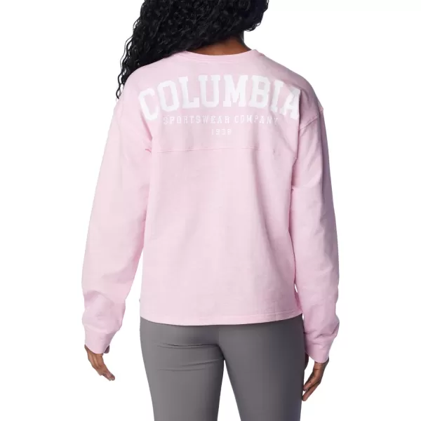 Columbia Womens North Cascades Branded Long Sleeve CrewCosmosVarsity Arch