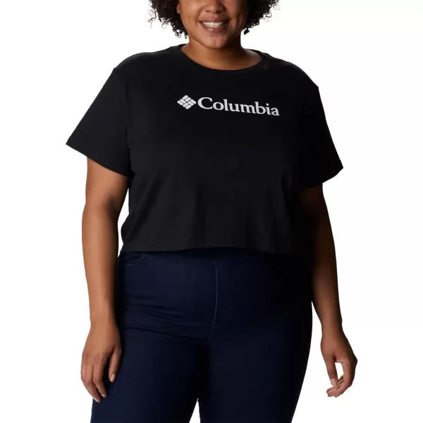 Columbia Womens North Cascades Cropped TeeBlack