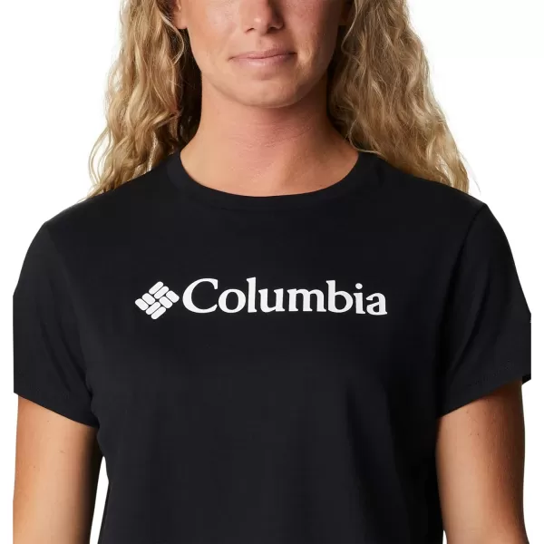 Columbia Womens North Cascades Cropped TeeBlack