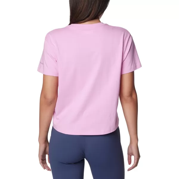 Columbia Womens North Cascades Cropped TeeCosmosElevated High
