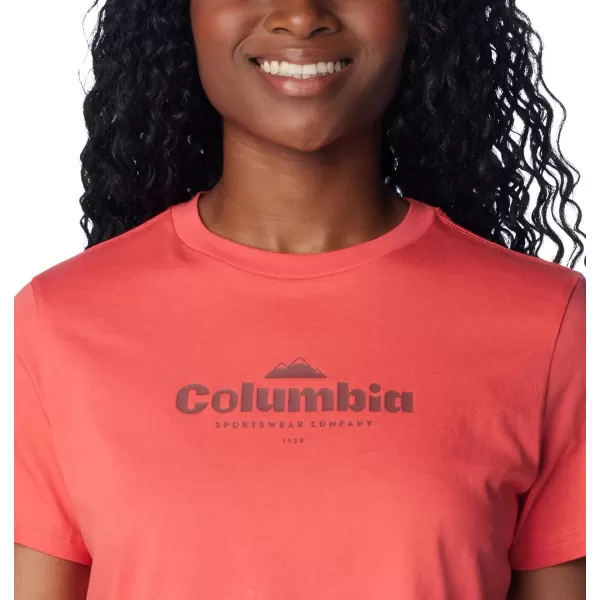 Columbia Womens North Cascades Cropped TeeJuicyElevated High