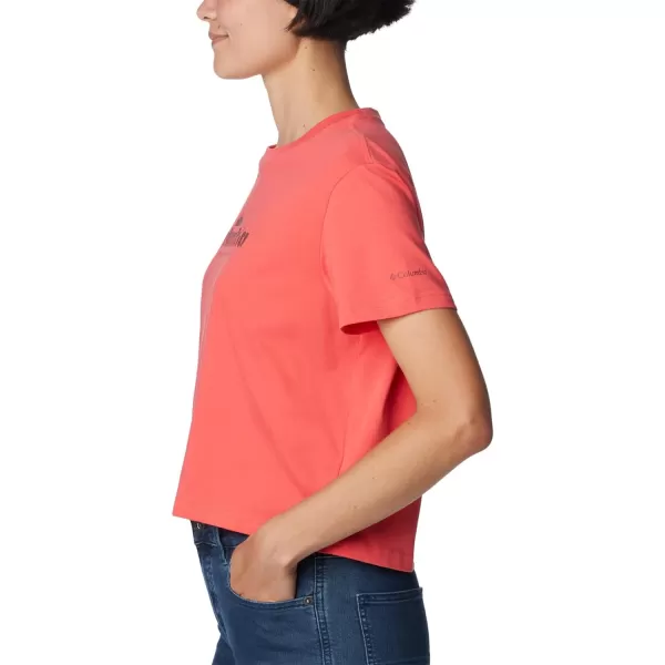 Columbia Womens North Cascades Cropped TeeJuicyElevated High
