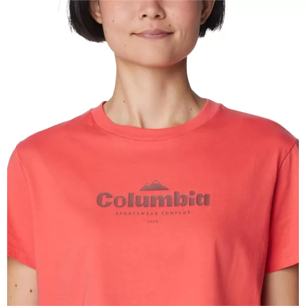 Columbia Womens North Cascades Cropped TeeJuicyElevated High