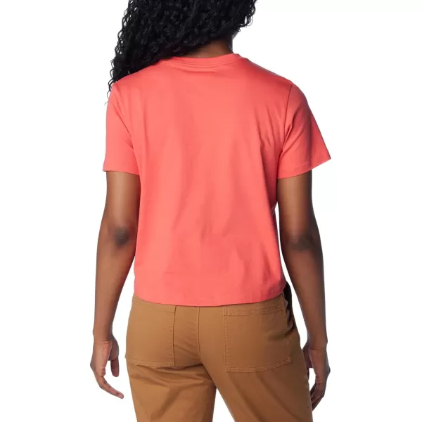 Columbia Womens North Cascades Cropped TeeJuicyElevated High