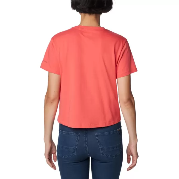 Columbia Womens North Cascades Cropped TeeJuicyElevated High