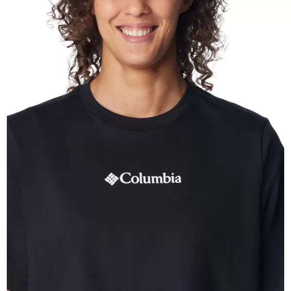 Columbia Womens North Cascades Relaxed TeeBlack Csc Branded