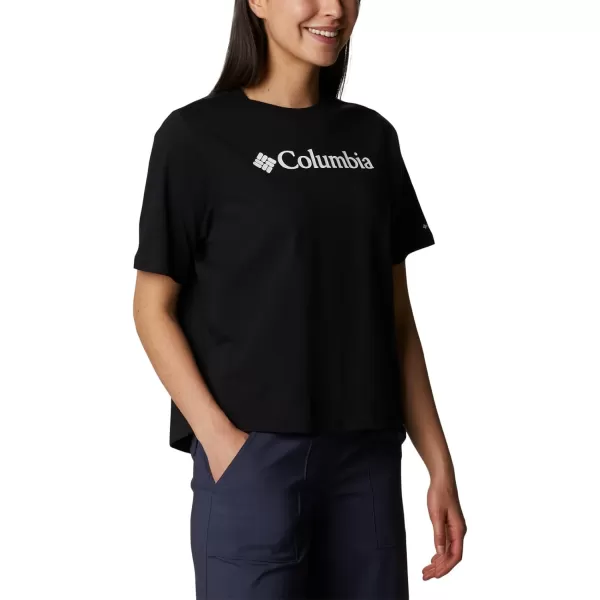 Columbia Womens North Cascades Relaxed TeeBlackGem Columbia