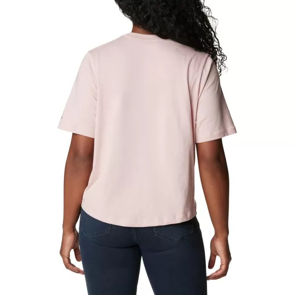 Columbia Womens North Cascades Relaxed TeeDusty Pink College Life