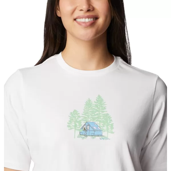 Columbia Womens North Cascades Relaxed TeeWhiteBest Site