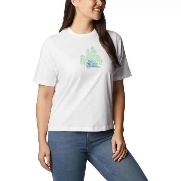 Columbia Womens North Cascades Relaxed TeeWhiteBest Site