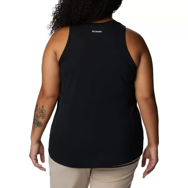 Columbia Womens North Cascades TankBlackGem Columbia Graphic