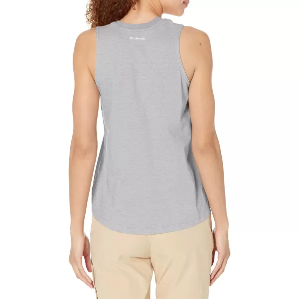 Columbia Womens North Cascades TankColumbia Grey HeatherGem Columbia Graphic