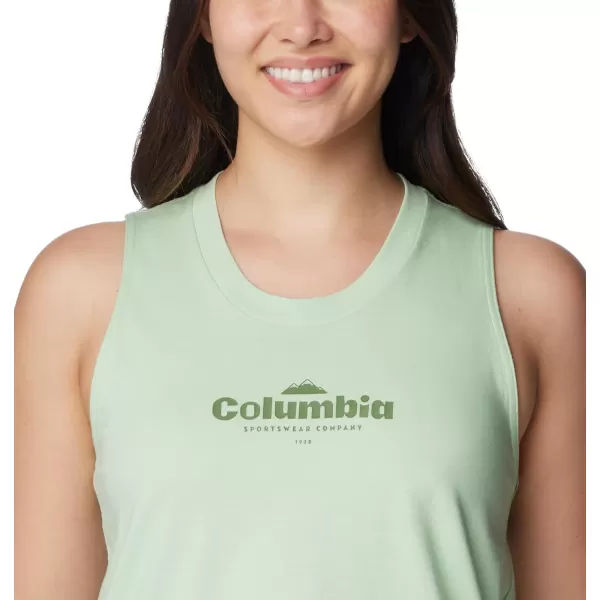 Columbia Womens North Cascades TankSage LeafElevated High Two
