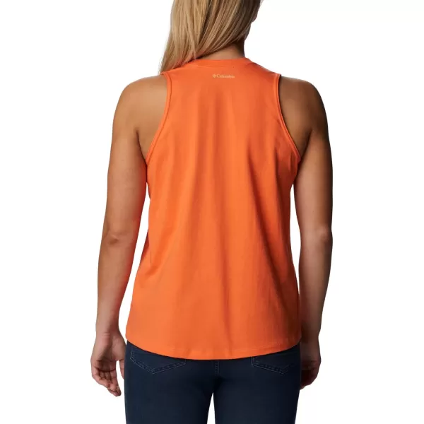 Columbia Womens North Cascades TankSunset OrangeCsc Stacked Gradient Grx