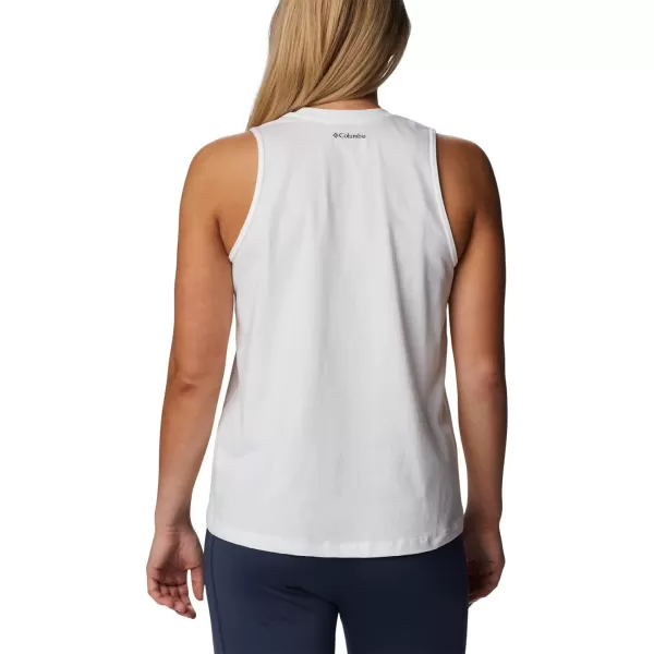 Columbia Womens North Cascades TankWhiteGem Columbia Graphic