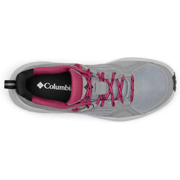 Columbia Womens Novo Trail Hiking ShoeMonumentDark Fuchsia