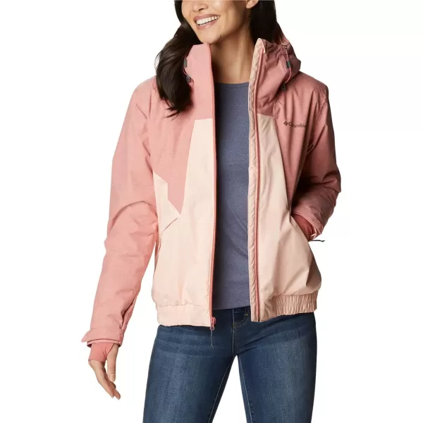 Columbia Womens OSO Mountain Insulated JacketPeach BlossomDark Coral