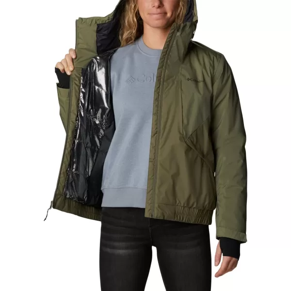 Columbia Womens OSO Mountain Insulated JacketStone Green Sheen