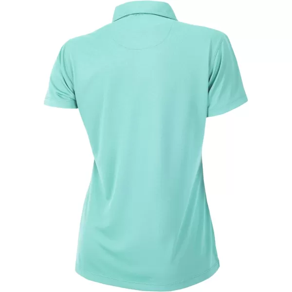 Columbia Womens OmniWick Wm Birdie PoloGulf Stream