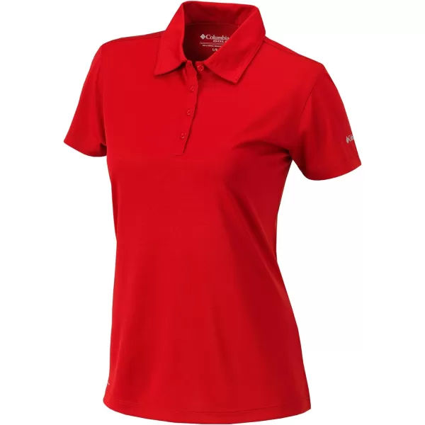 Columbia Womens OmniWick Wm Birdie PoloIntense Red